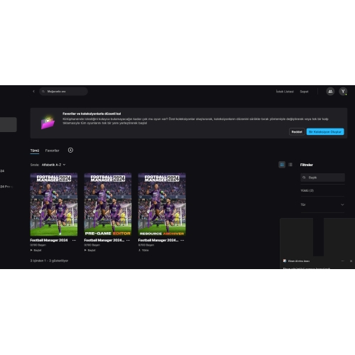  Football Manager 24 Epic Games hesabı uygun fiyata!!!